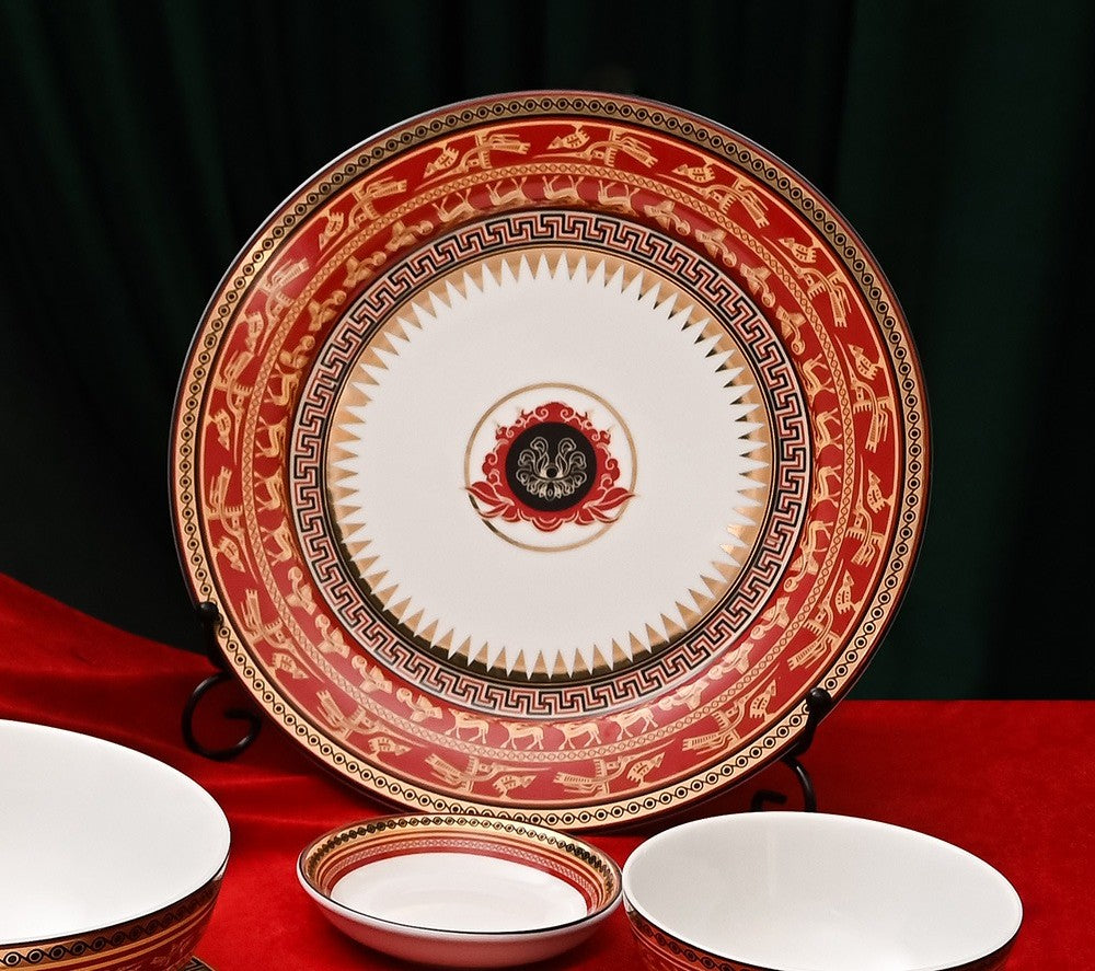 Đĩa bằng Lạc Hồng 8-9-10-10.5 Inch