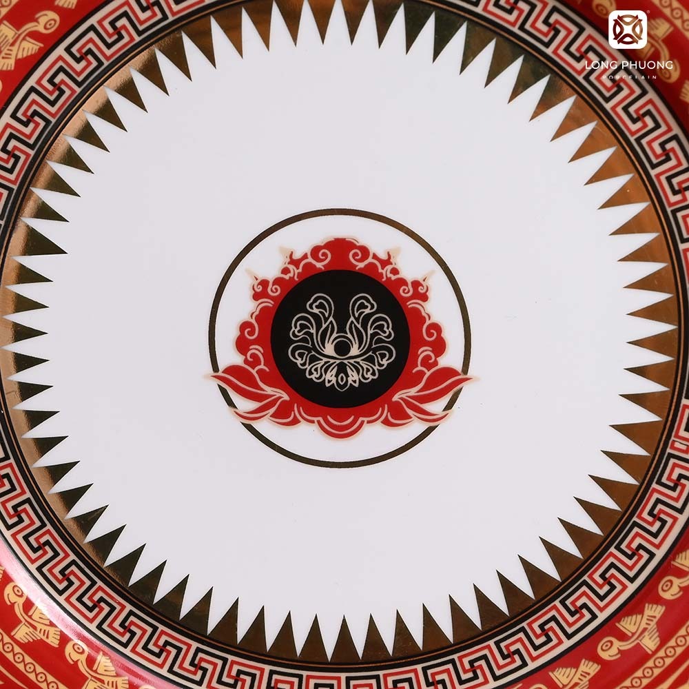 Đĩa bằng Lạc Hồng 8-9-10-10.5 Inch