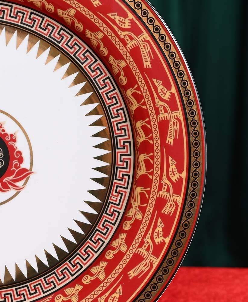 Đĩa bằng Lạc Hồng 8-9-10-10.5 Inch